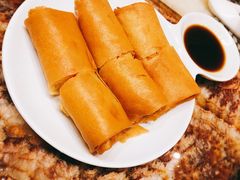 鲜虾春卷-The Lounge大堂酒廊·咖啡·沙拉·下午茶(金茂深圳JW万豪酒店)