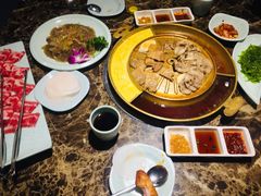 牛肉炒粉丝-猪啊牛呀羊啊铜盘烤肉(正大广场店)