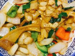 葛根粉炒肉-国生茶庄·地道农家菜团建活动