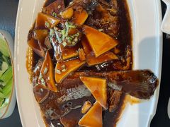 温式黄鱼烧年糕-柒园·三十年创意杭帮菜(龙湖滨江天街店)