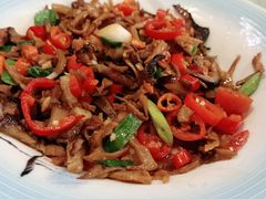 卜扁豆丝炒肉-韶山冲湘菜馆(黄桦路店)