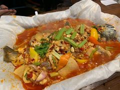 蒜香纸包鱼-庆峰龙虾烧烤(合肥一店)