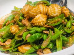 辣椒炒肉炒鲍鱼-火候轩品质湘菜·私厨(市府店)