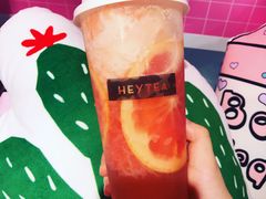 满杯红柚-喜茶(上海正大广场店)