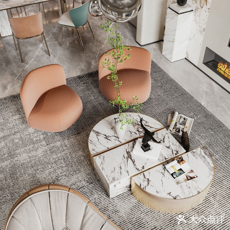 缪斯设计｜350㎡艺术奢宅，精致有品位的唯美情调