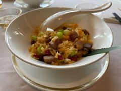 咸蛋叉烧芥兰炒香苗-金轩中餐厅 Jin Xuan(浦东丽思卡尔顿酒店)