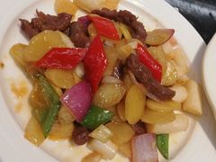 子姜藕尖炒牛柳-新兴·金羊座·粤菜点心(乐峰店)