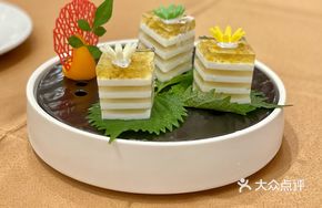 Milk Layered Osmanthus Cake