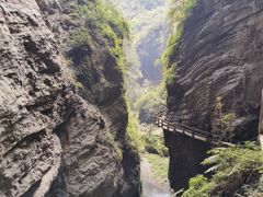 -龙水峡地缝景区
