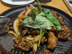 罗勒叶抄手切羊肉-小大董·烤鸭(五棵松店)