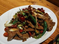 火爆猪肝-禧福徕盆盆香川菜馆