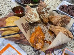 炸鸡拼盘-安又胖韩国烤肉(美罗城店)