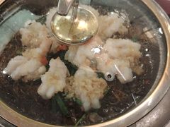 粉丝裹虾-绿茶餐厅(滨海万达广场店)