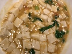 菜心金勾煮豆腐-绿茶餐厅(西单老佛爷店)