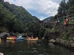 -藏龙百瀑漂流