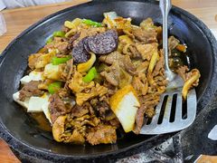 猪牛混炒-朝族高丽火盆(长白山总店)