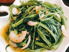 马拉盏炒通菜-大头虾越式风味餐厅(光明广场店)