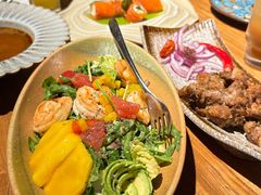 招牌虾果蔬沙拉-格鲁·秀色Georgia’s Feast