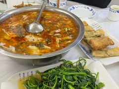 炒空心菜-笑红饭庄