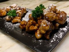 雪花糖醋里脊-绿茶餐厅(乐峰广场店)