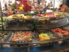 自助取餐区-北京贵宾楼饭店 红墙咖啡厅