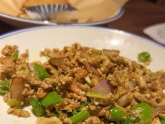 尖椒笋尖炒臭豆腐-大牌大·传统杭帮菜(湖滨店)