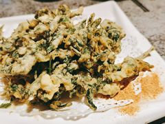 炸花椒芽儿-华盛园卷子王农家菜水库鱼