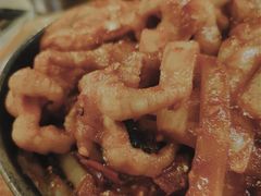 炒鸡爪-包装马车·韩国料理·포장마차