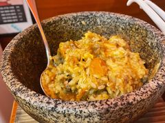 咖喱芝士石锅拌饭-大阪烧肉BAKA一代(十亩地店)