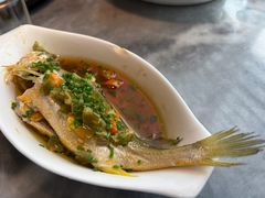 沙葱脆椒蒸小黄瓜鱼-兴仙饭店·闽味海鲜(马尾总店)