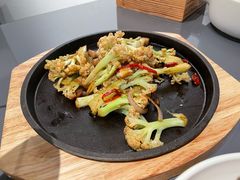 腩肉焗花菜-小大董·烤鸭(观景餐厅·南京西路店)