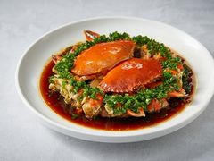 黑猪肉笋尖蒸蟹膏-品粹徽园·家常安徽菜