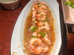 蒜蓉粉丝虾-绿茶餐厅(蓝色港湾店)