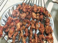 羊肉串小把-老字号老马炕锅烤肉城