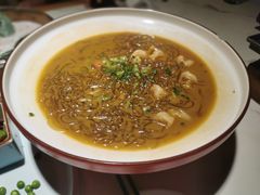 姜君虾仁捞豆面-姜君·千岛湖鱼头馆(浦东大道店)