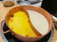寿喜豆乳鸳鸯锅-伊豆野菜村(大族广场店)