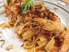 南洋大虾龙利鱼宽面-HELLO 27 意面·沙拉·帕尼尼