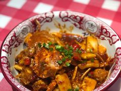 梭子蟹炒年糕-辣小鲜·南昌大排档(船山路店)