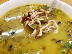 酸菜肚丝汤-马姐菜饭馆