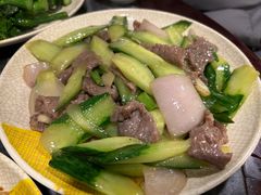 青瓜炒牛肉-紫金食坊(江南西路店)