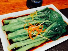 白灼芥兰-小城粥道·海胆鲜虾粥(解放广场店)