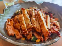 烤杂菇鸡腿排杂粮碗-青麦家·融合餐厅(江岛智立方店)