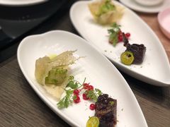 秋梨慢炖牛小排配柠檬泡沫-南京景枫万豪酒店·万豪中餐厅
