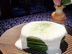 抹茶红豆松饼-瑭风赏阁