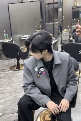 -M1山木造型国潮男士发型定制