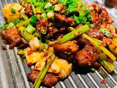 葱椒爆牛肉-绿茶餐厅(布吉万象汇店)