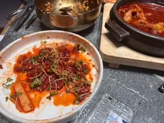 -草家酱蟹炭火烤肉店(珲春南路二店)
