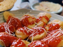 鱼香茄饼-六合居(温江店)