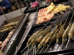 -長壹旋转烤吧 农家鸡火锅
