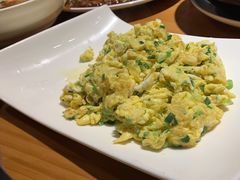 胡麻油小葱炒蛋-山西人家(锦创书城店)